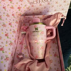 STANLEY 1913 X LOVESHACKFANCY QUENCHER H2.O  TUMBLER WITH HANDLE | 20oz